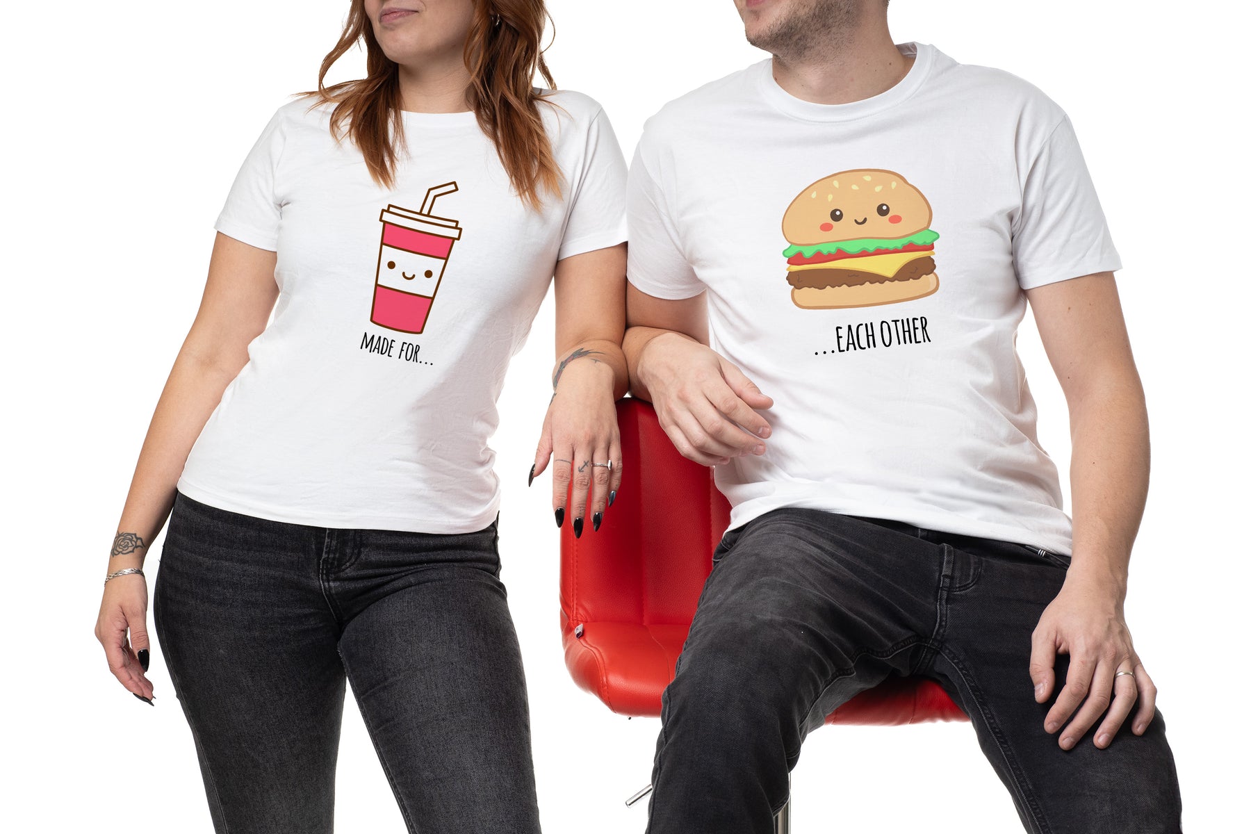 Hamburger Cola páros póló