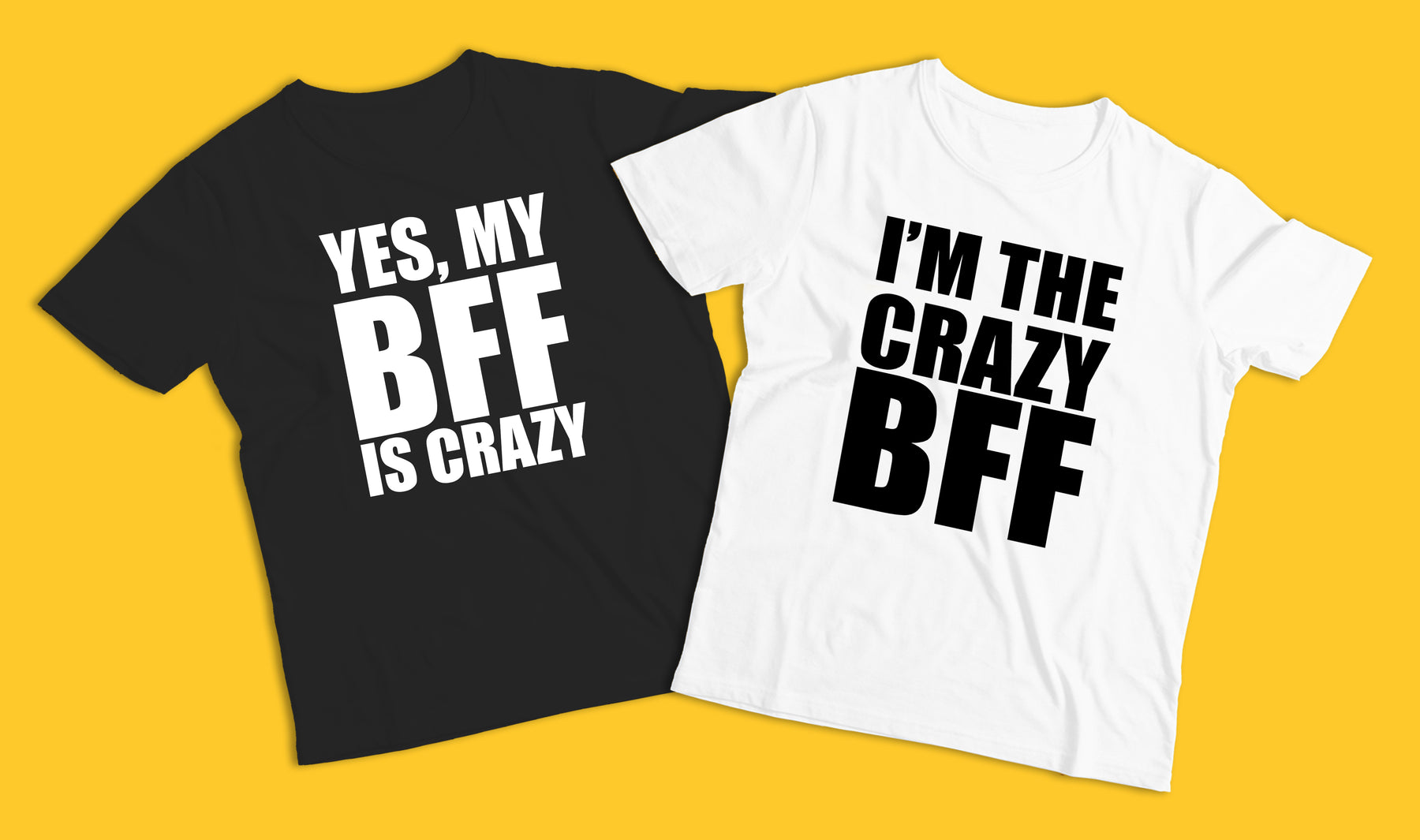 My bff is crazy páros póló