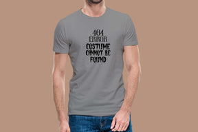 404 jelmez nem található póló - Halloween-i póló