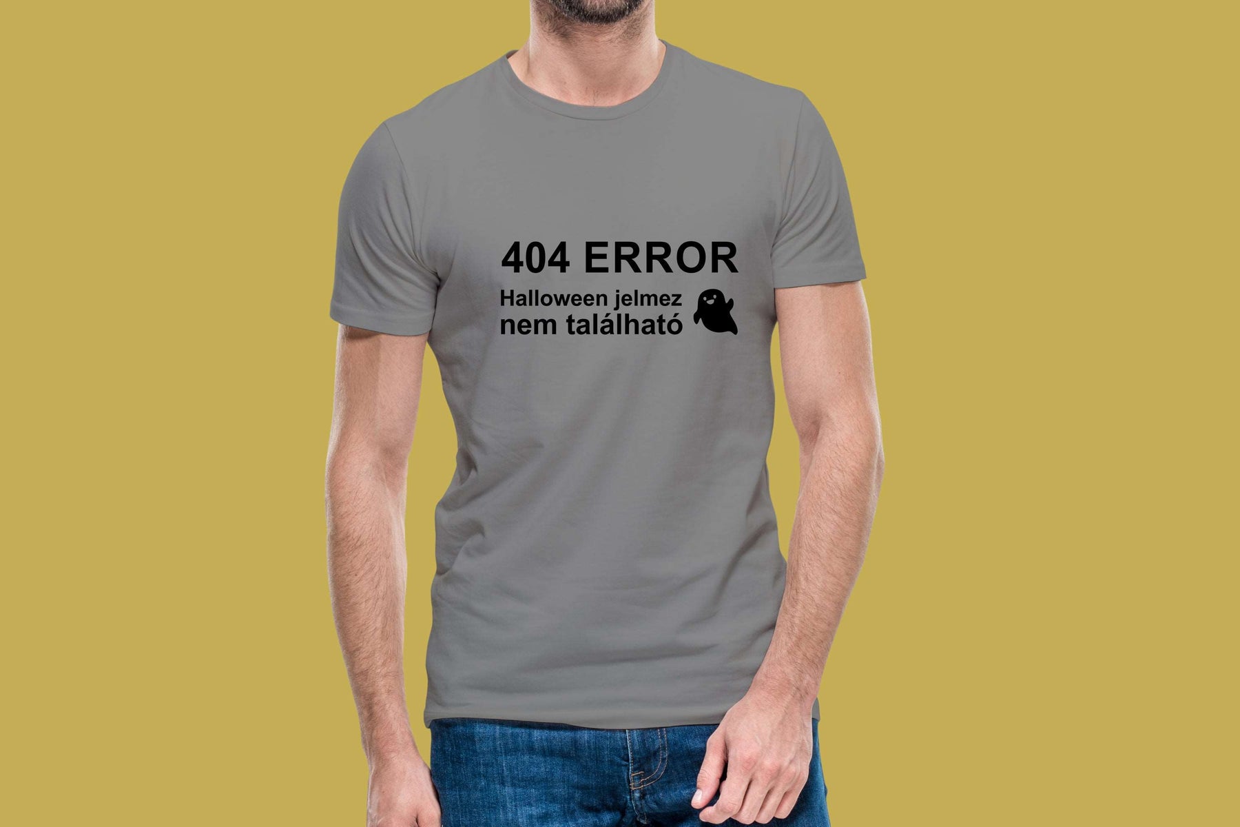 404 error póló - Halloween-i póló