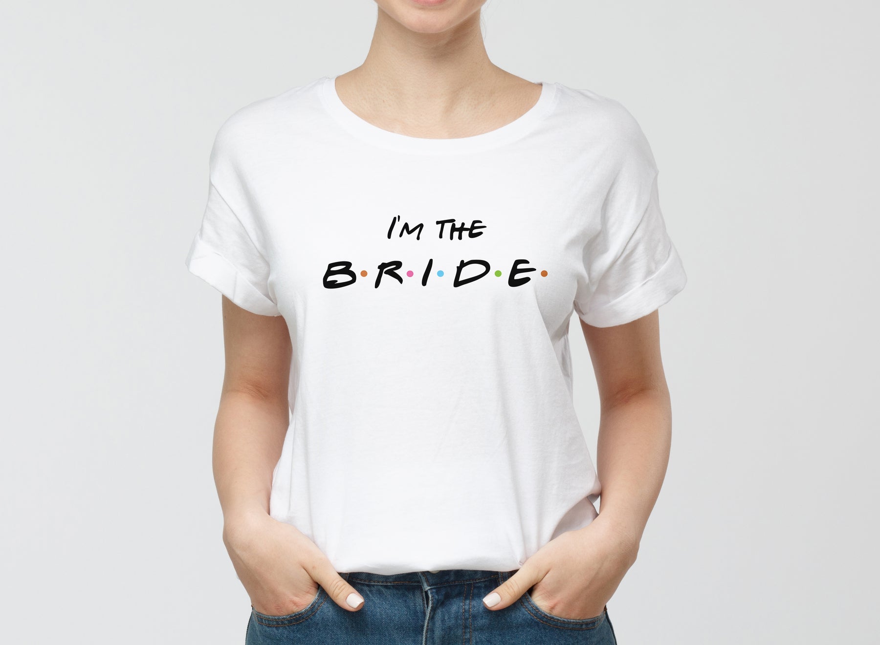 I'm the bride póló