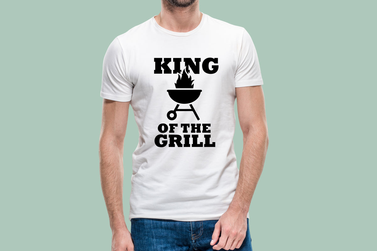 King of the grill férfi póló