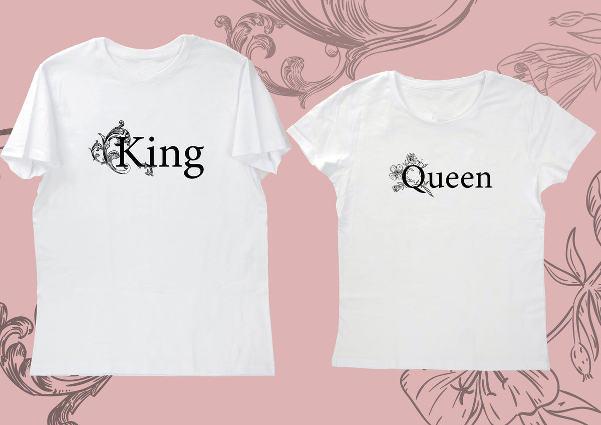 King&Queen páros póló