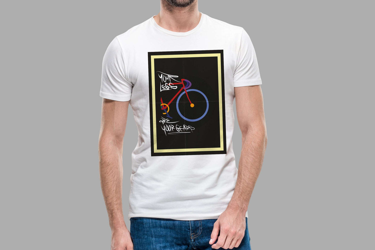 Bicikli poszter póló - biciklis hobbi póló